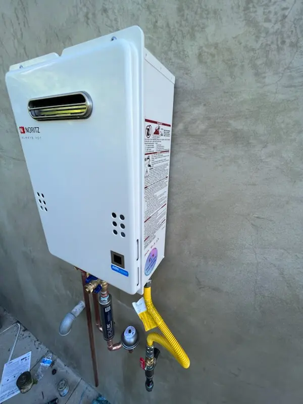 Tankless water heater installation for Washington homes